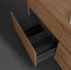 Тумба под раковину Villeroy & Boch Collaro 140х50 см с подсветкой ДСП дуб канзас C086B0RH