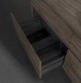 Тумба під раковину Villeroy & Boch Collaro 140х50 см із підсвічуванням ДСП кам'яний дуб C086B0RK