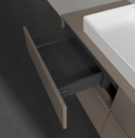 Тумба під раковину Villeroy & Boch Collaro 120х50 см із підсвічуванням ДСП трюфель сірий C087B0VG