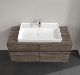 Тумба під раковину Villeroy & Boch Collaro 120х50 см із підсвічуванням ДСП кам'яний дуб C087B0RK