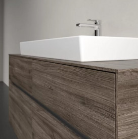 Тумба під раковину Villeroy & Boch Collaro 120х50 см із підсвічуванням ДСП кам'яний дуб C087B0RK