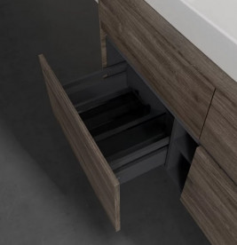 Тумба під раковину Villeroy & Boch Collaro 120х50 см із підсвічуванням ДСП кам'яний дуб C087B0RK