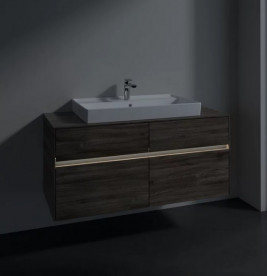 Тумба під раковину Villeroy & Boch Collaro 120х50 см із підсвічуванням ДСП кам'яний дуб C087B0RK