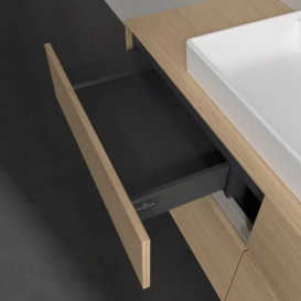 Тумба под раковину Villeroy & Boch Collaro 140х50 см с подсветкой ДСП северный дуб C088B0VJ