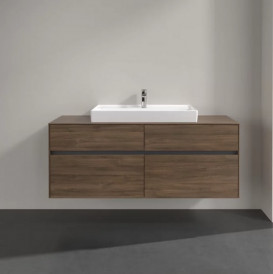 Тумба под раковину Villeroy & Boch Collaro 140х50 см с подсветкой ДСП дуб аризона C088B0VH