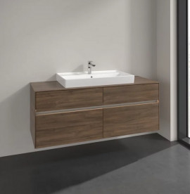 Тумба под раковину Villeroy & Boch Collaro 140х50 см с подсветкой ДСП дуб аризона C088B0VH