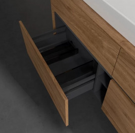 Тумба под раковину Villeroy & Boch Collaro 140х50 см с подсветкой ДСП дуб канзас C088B0RH