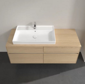 Тумба под раковину Villeroy & Boch Collaro 140х50 см с подсветкой ДСП северный дуб C089B0VJ