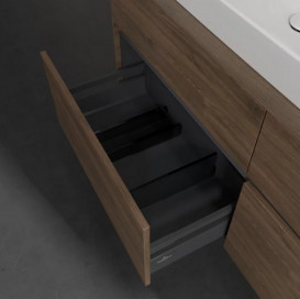 Тумба під раковину Villeroy & Boch Collaro 140х50 см із підсвічуванням ДСП дуб аризона C089B0VH