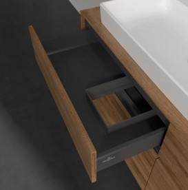 Тумба под раковину Villeroy & Boch Collaro 140х50 см с подсветкой ДСП дуб канзас C089B0RH
