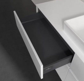 Тумба под раковину Villeroy & Boch Collaro 140х50 см с подсветкой ДСП матовый белый C090B0MS