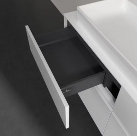 Тумба под раковину Villeroy & Boch Collaro 120х50 см с подсветкой МДФ глянцевый белый C091B0DH