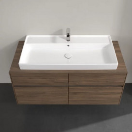 Тумба под раковину Villeroy & Boch Collaro 120х50 см с подсветкой ДСП дуб аризона C091B0VH