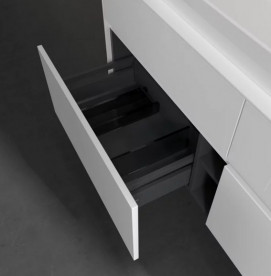 Тумба под раковину Villeroy & Boch Collaro 140х50 см с подсветкой ДСП матовый белый C092B0MS