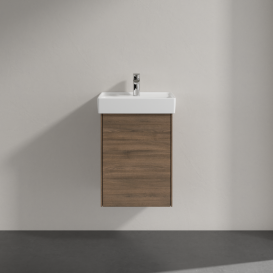 Тумба под раковину Villeroy & Boch Collaro 41х34,4 см петли слева ДСП дуб аризона C00500VH