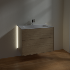 Тумба під раковину Villeroy & Boch Finion 79,6х49,8 см ДСП шпон дуба G01000PC