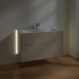 Тумба під раковину Villeroy & Boch Finion 99,6х49,8 см з підсвічуванням МДФ пісок матовий лак G02000HH