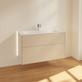 Тумба під раковину Villeroy & Boch Finion 99,6х49,8 см з підсвічуванням МДФ пісок матовий лак G02000HH