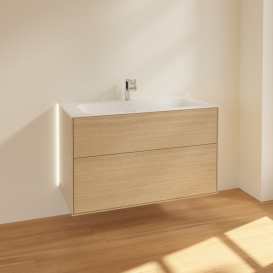 Тумба під раковину Villeroy & Boch Finion 99,6х49,8 см ДСП шпон дуба G02000PC