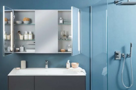 Тумба под раковину Villeroy & Boch Finion 119,6х49,8 см с подсветкой МДФ антрацит матовый лак F060GKGK