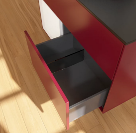 Тумба под раковину Villeroy & Boch Finion 100х50,1 см с подсветкой МДФ пион матовый лак/стекло черное матовое FA12MTHB