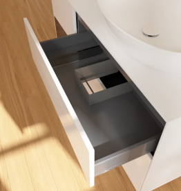 Тумба под раковину Villeroy & Boch Finion 120х50,1 см с подсветкой МДФ глянцевый белый лак/стекло белое матовое FA41GNGF