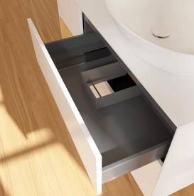 Тумба под раковину Villeroy & Boch Finion 120х50,1 см с подсветкой МДФ белый матовый лак/стекло белое матовое FA41HFMT