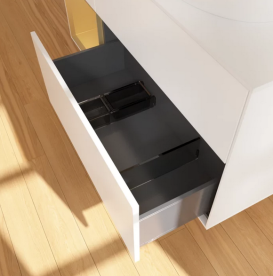 Тумба под раковину Villeroy & Boch Finion 120х50,1 см с подсветкой МДФ белый матовый лак/стекло белое матовое FA41HFMT