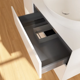 Тумба под раковину Villeroy & Boch Finion 120х50,1 см с подсветкой МДФ белый матовый лак/стекло белое матовое FA41MTMT