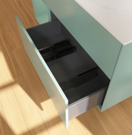 Тумба под раковину Villeroy & Boch Finion 120х50,1 см с подсветкой МДФ оливковый матовый лак/стекло белое матовое FA41GMGM