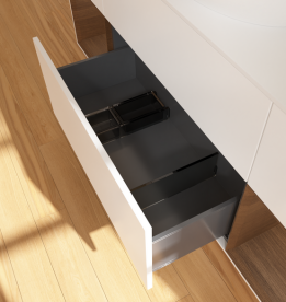 Тумба под раковину Villeroy & Boch Finion 160х50,1 см с подсветкой МДФ белый матовый лак/стекло белое матовое FD01GNMT