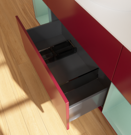 Тумба под раковину Villeroy & Boch Finion 160х50,1 см с подсветкой МДФ пион матовый лак/стекло белое матовое FD01GMHB