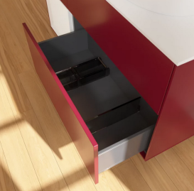 Тумба под раковину Villeroy & Boch Finion 120х50,1 см с подсветкой МДФ пион матовый лак/стекло белое матовое GA41GFHB