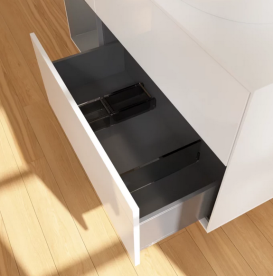 Тумба под раковину Villeroy & Boch Finion 120х50,1 см с подсветкой МДФ глянцевый белый лак/стекло белое матовое GA41GKGF