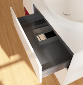 Тумба под раковину Villeroy & Boch Finion 120х50,1 см с подсветкой МДФ белый матовый лак/стекло белое матовое GA41HBMT