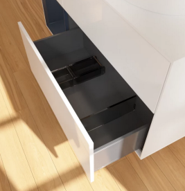 Тумба под раковину Villeroy & Boch Finion 120х50,1 см с подсветкой МДФ глянцевый белый лак/стекло белое матовое GA41HGGF