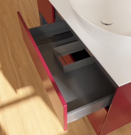 Тумба под раковину Villeroy & Boch Finion 120х50,1 см с подсветкой МДФ пион матовый лак/стекло белое матовое GA41HGHB