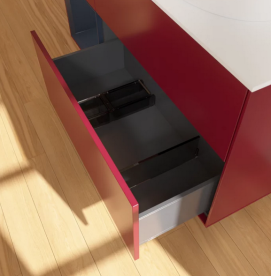 Тумба под раковину Villeroy & Boch Finion 120х50,1 см с подсветкой МДФ пион матовый лак/стекло белое матовое GA41HGHB