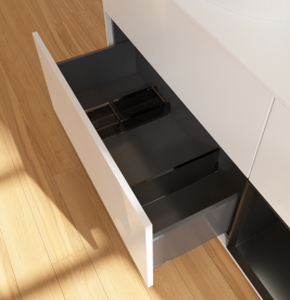 Тумба под раковину Villeroy & Boch Finion 120х50,1 см с подсветкой МДФ глянцевый белый лак/стекло белое матовое GA51PDGF