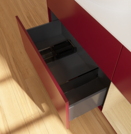 Тумба под раковину Villeroy & Boch Finion 120х50,1 см с подсветкой МДФ пион матовый лак/стекло белое матовое GA51PCHB