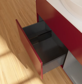 Тумба под раковину Villeroy & Boch Finion 100х50,1 см с подсветкой МДФ пион матовый лак/стекло белое матовое FA21GKHB