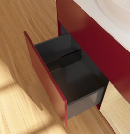 Тумба под раковину Villeroy & Boch Finion 100х50,1 см с подсветкой МДФ пион матовый лак/стекло белое матовое FA21PCHB