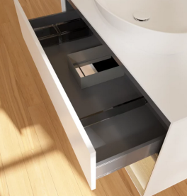 Тумба под раковину Villeroy & Boch Finion 100х50,1 см с подсветкой МДФ белый матовый лак/стекло белое матовое FA21PCMT