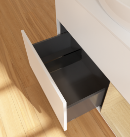 Тумба под раковину Villeroy & Boch Finion 100х50,1 см с подсветкой МДФ белый матовый лак/стекло белое матовое GA21PCMT