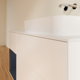 Тумба под раковину Villeroy & Boch Finion 120х50,1 см с подсветкой МДФ белый матовый лак/стекло белое матовое G681HGMT