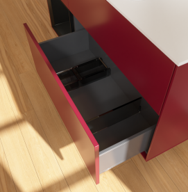 Тумба под раковину Villeroy & Boch Finion 120х50,1 см с подсветкой МДФ пион матовый лак/стекло белое матовое G701PDHB