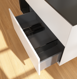 Тумба под раковину Villeroy & Boch Finion 120х50,1 см с подсветкой МДФ белый матовый лак/стекло черное матовое G702PDMT