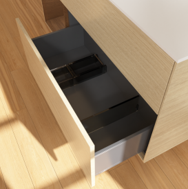 Тумба под раковину Villeroy & Boch Finion 120х50,1 см с подсветкой МДФ шпон дуба/стекло белое матовое G701GNPC