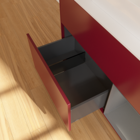 Тумба под раковину Villeroy & Boch Finion 100х50,1 см с подсветкой МДФ пион матовый лак/стекло белое матовое F371GKHB