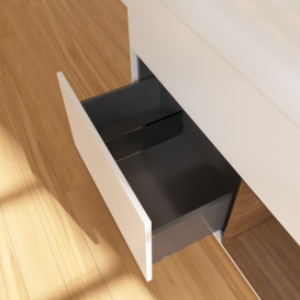 Тумба под раковину Villeroy & Boch Finion 100х50,1 см с подсветкой МДФ белый матовый лак/стекло белое матовое G371GNMT